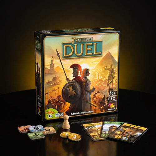 7 Wonders Duel board game to rent with GURGUR