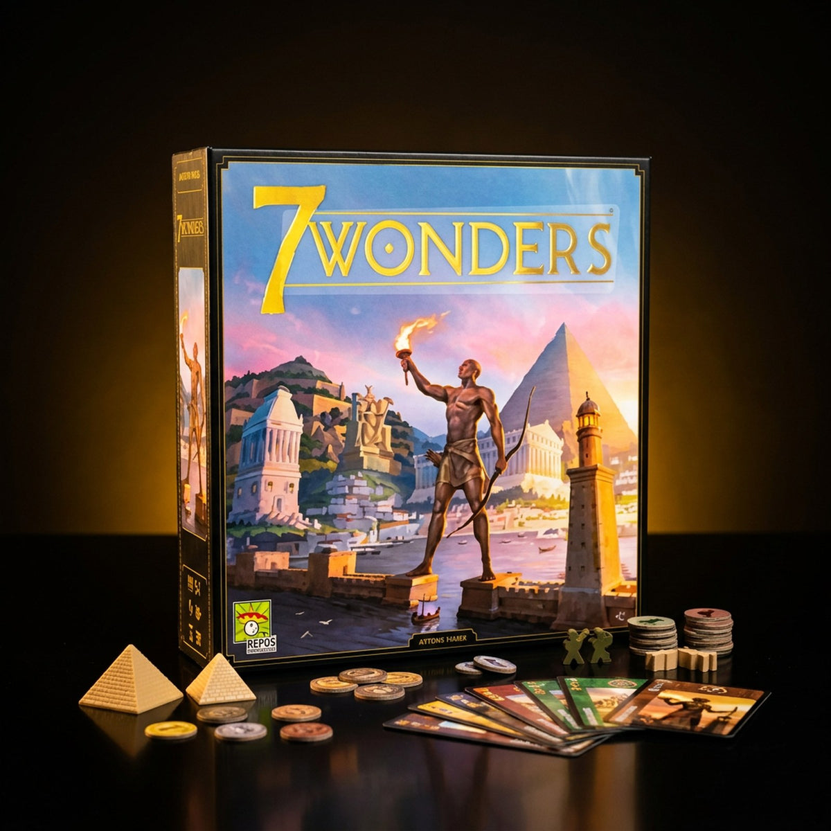 7 Wonders board game to rent with GURGUR