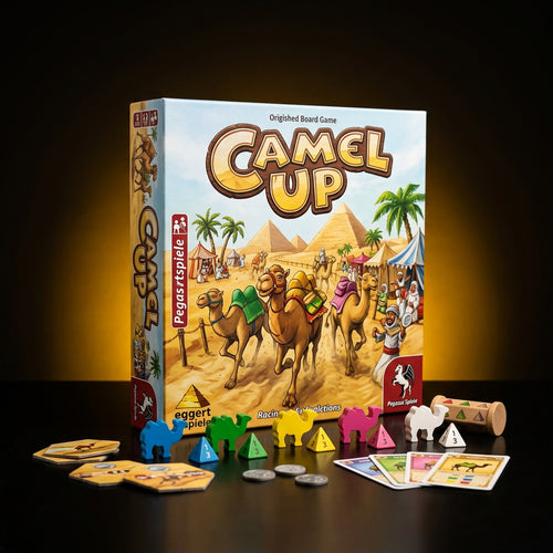 Camel Up board game to rent with GURGUR