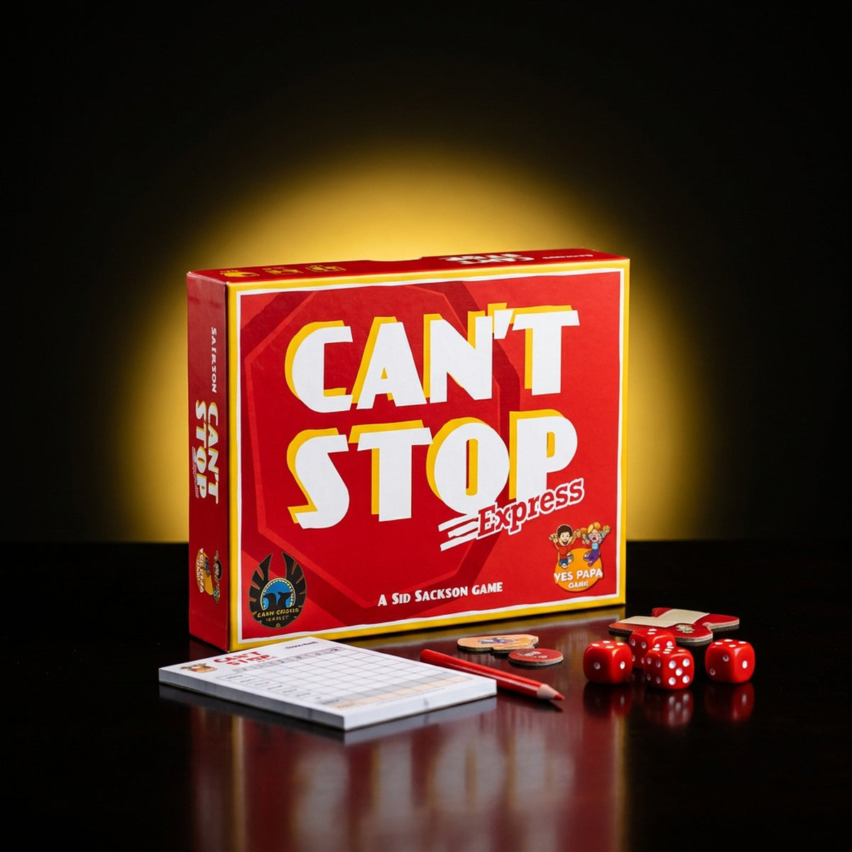 Can't Stop Express board game to rent with GURGUR