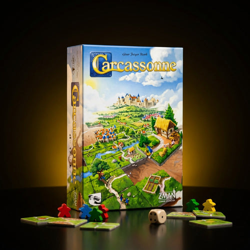 Carcassonne board game to rent with GURGUR