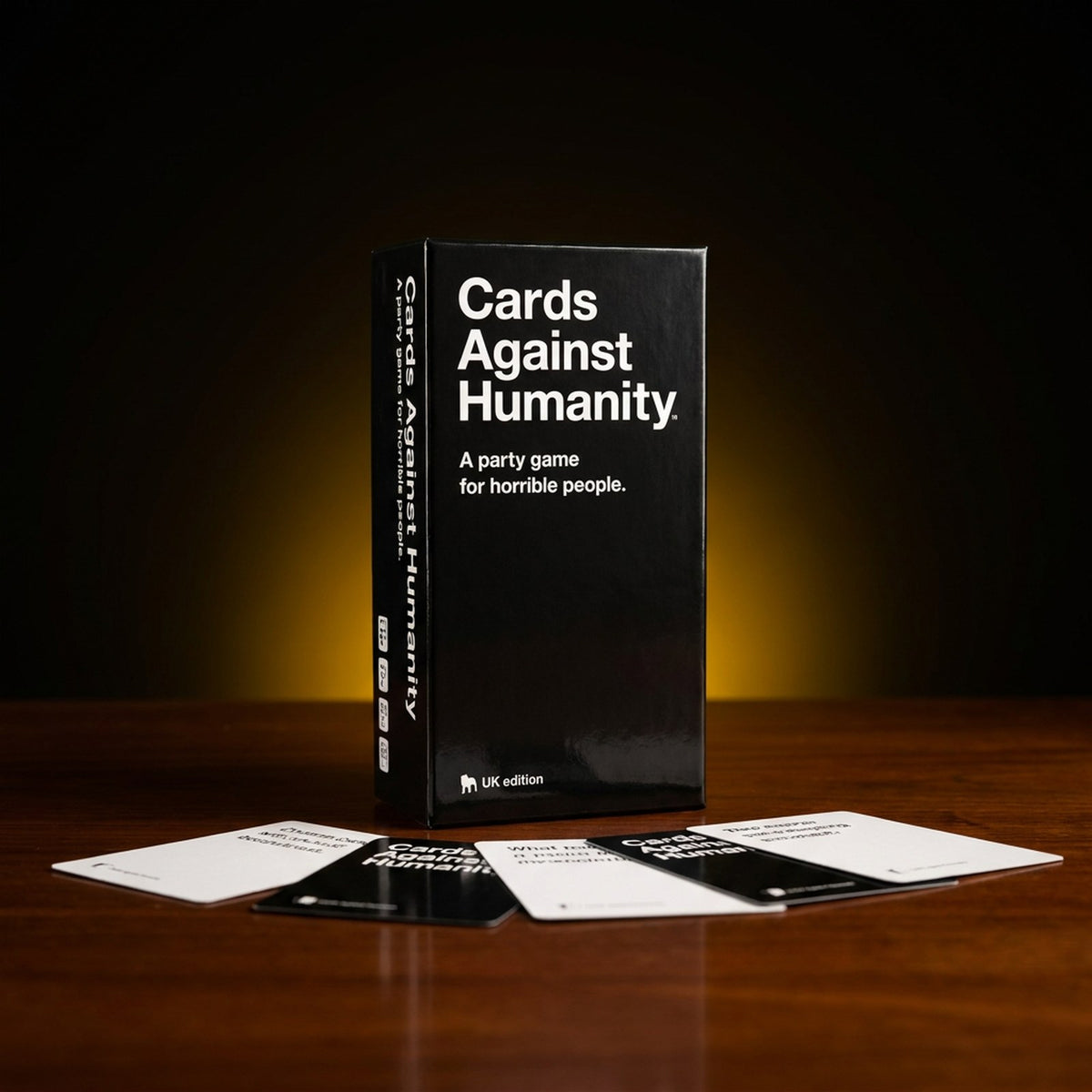 Cards Against Humanity board game to rent with GURGUR