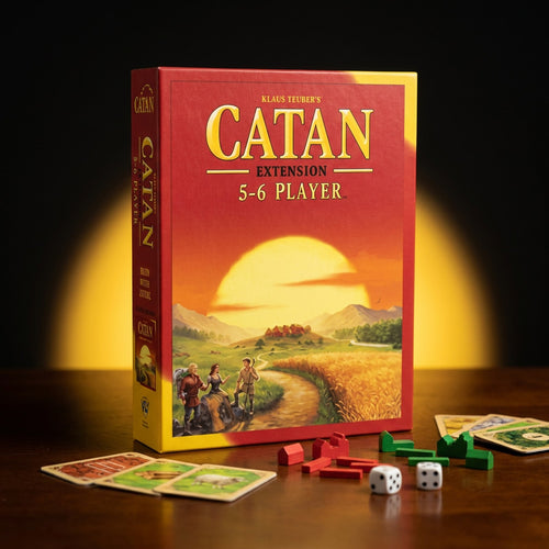 Catan: 5-6 Player Extension board game to rent with GURGUR