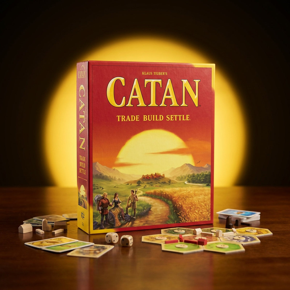Catan board game to rent with GURGUR