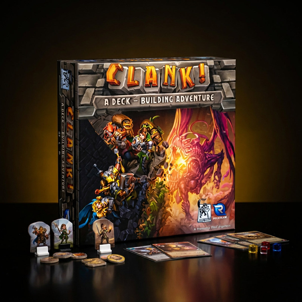 Clank! board game to rent with GURGUR