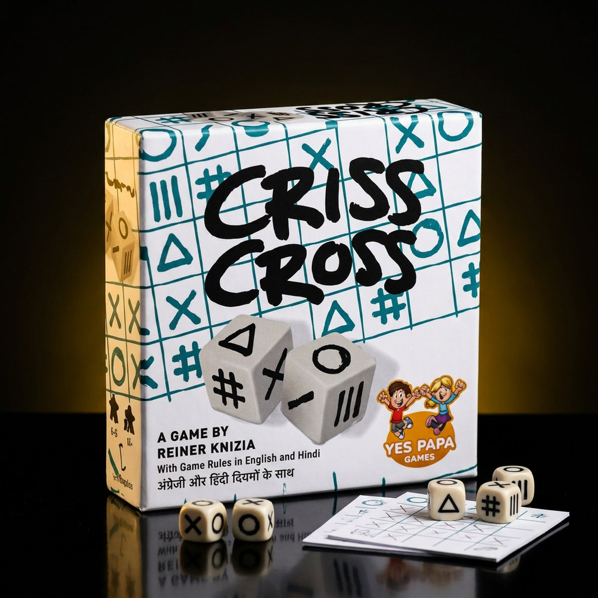Criss Cross board game to rent with GURGUR
