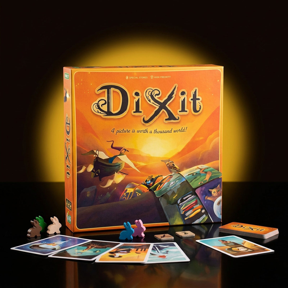 Dixit board game to rent with GURGUR