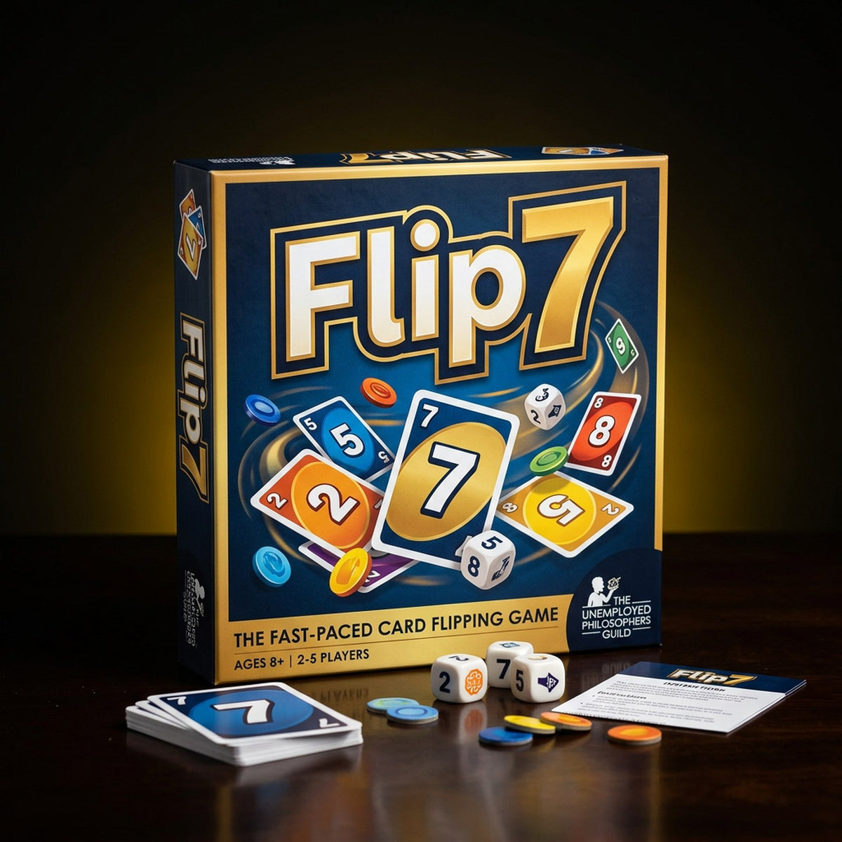 Flip 7 board game to rent with GURGUR