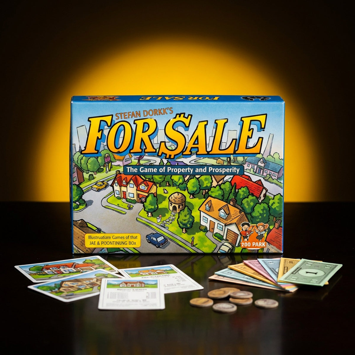 For Sale board game to rent with GURGUR