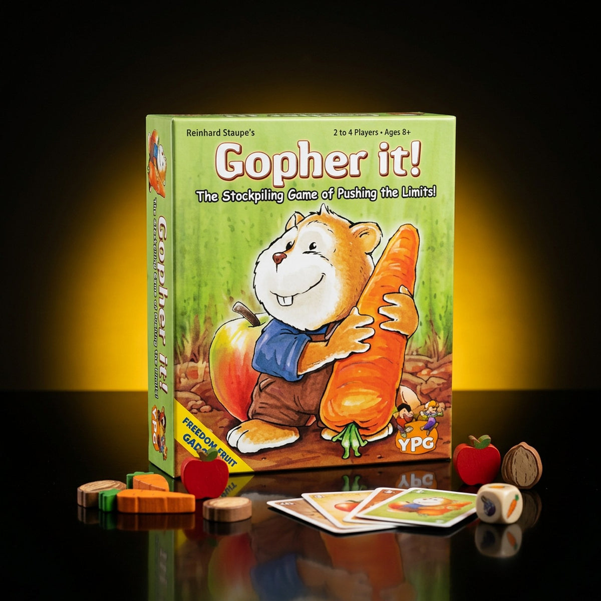 Gopher It board game to rent with GURGUR
