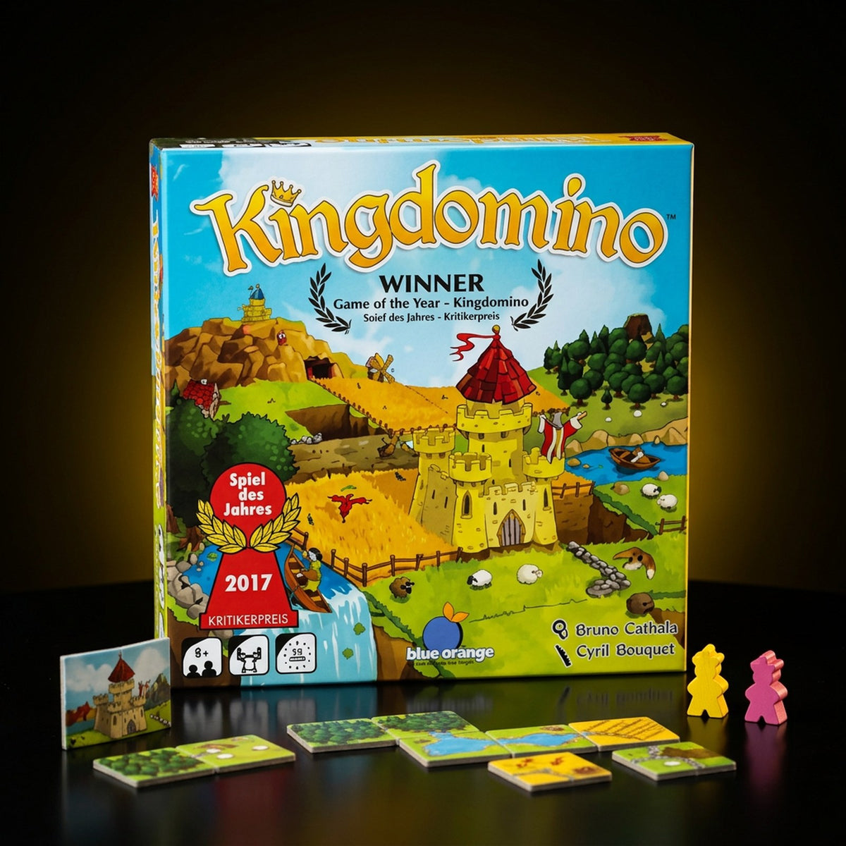 Kingdomino board game to rent with GURGUR