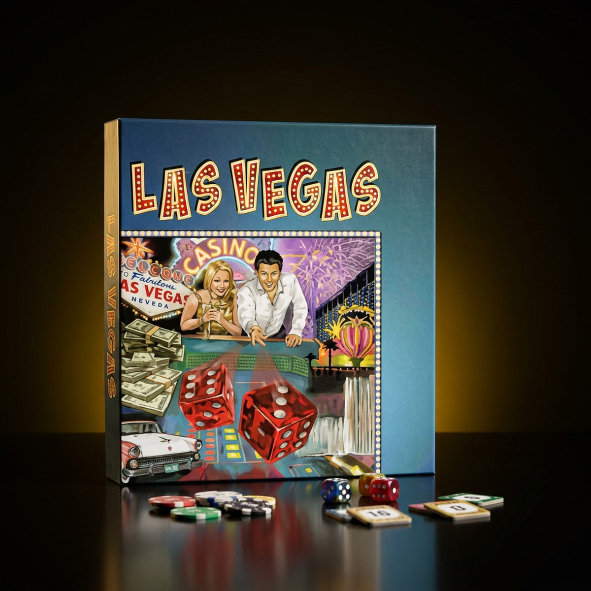 Las Vegas board game to rent with GURGUR