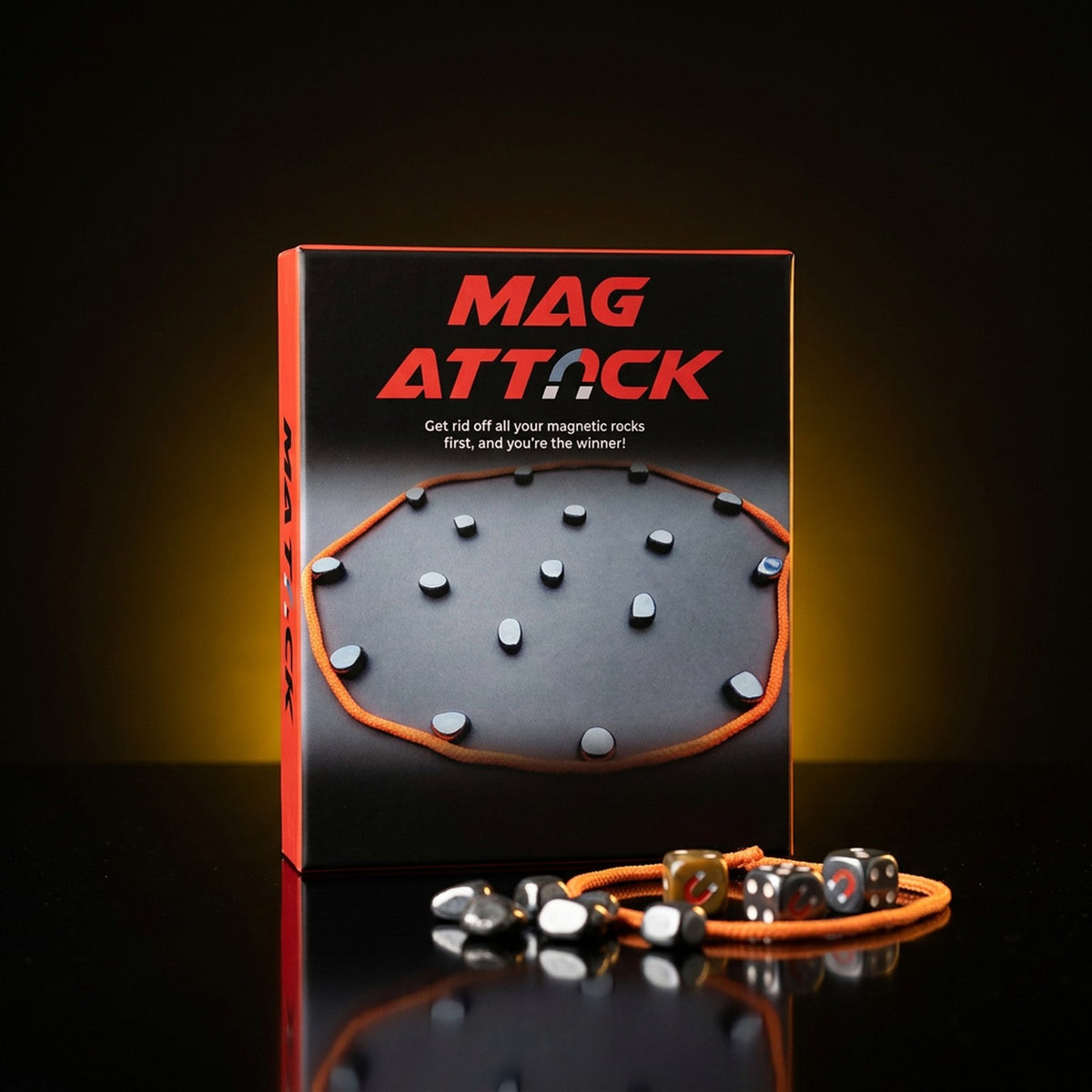Mag Attack board game to rent with GURGUR