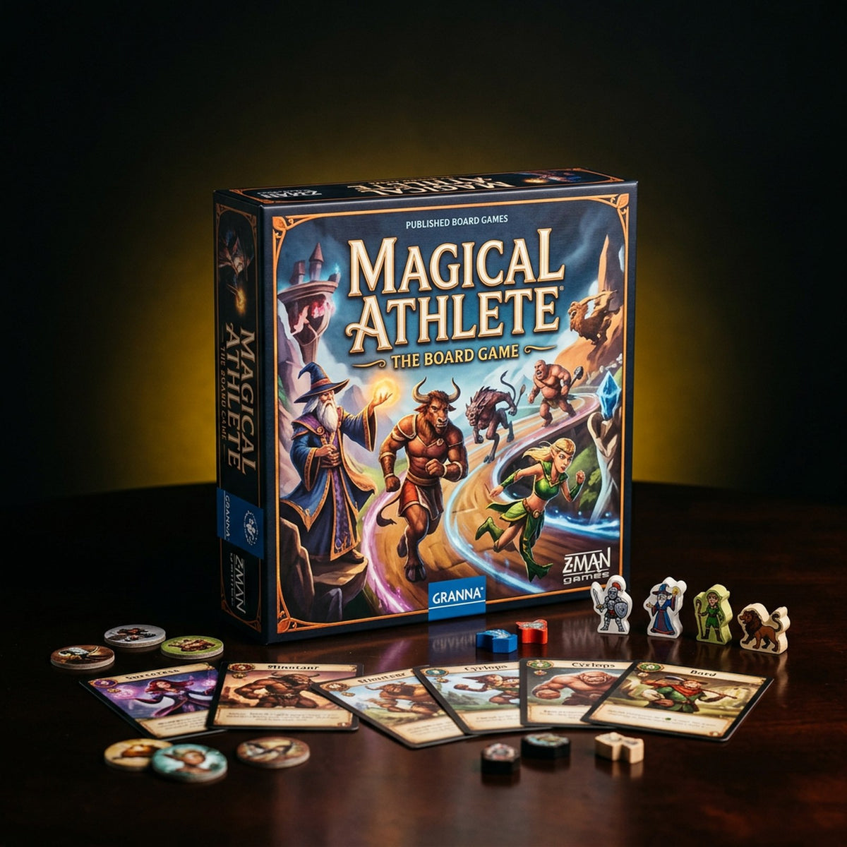 Magical Athlete board game to rent with GURGUR