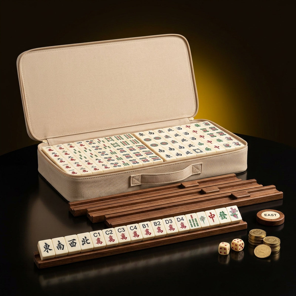 American Mahjong board game to rent with GURGUR