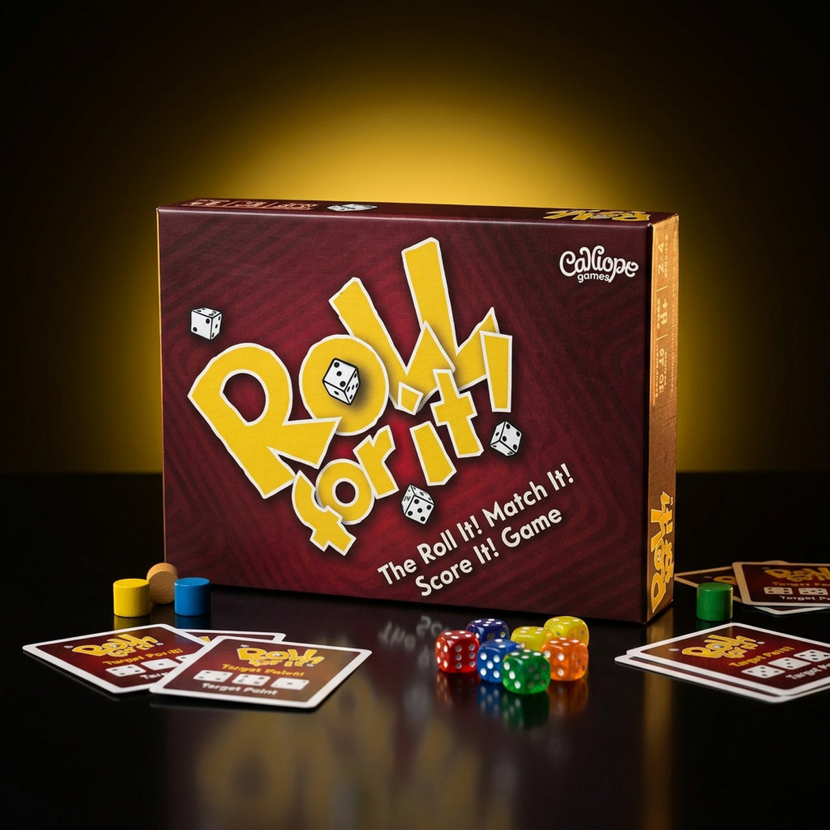 Roll For It! board game to rent with GURGUR