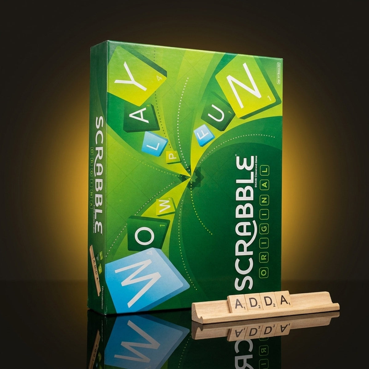 Scrabble board game to rent with GURGUR