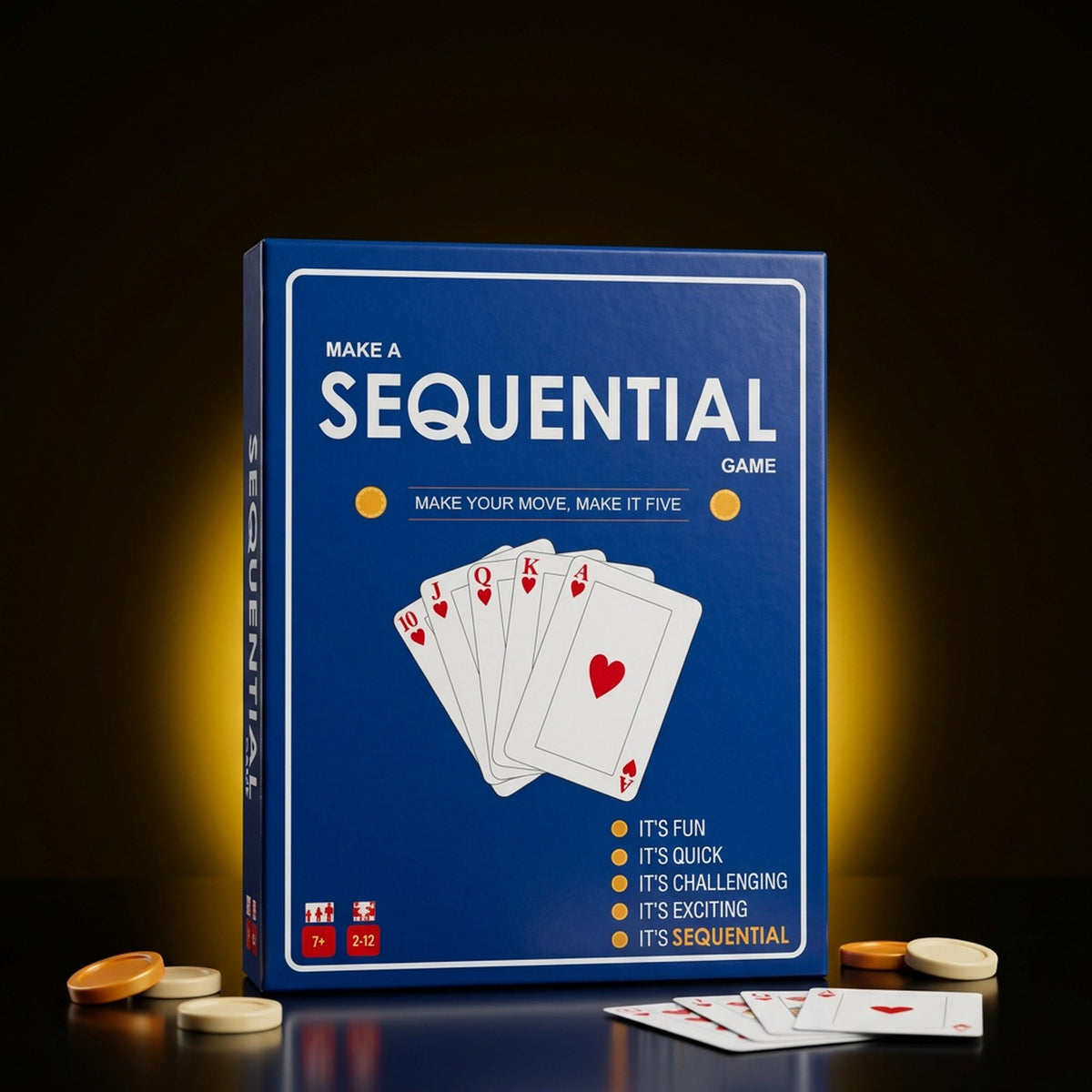 Sequential board game to rent with GURGUR
