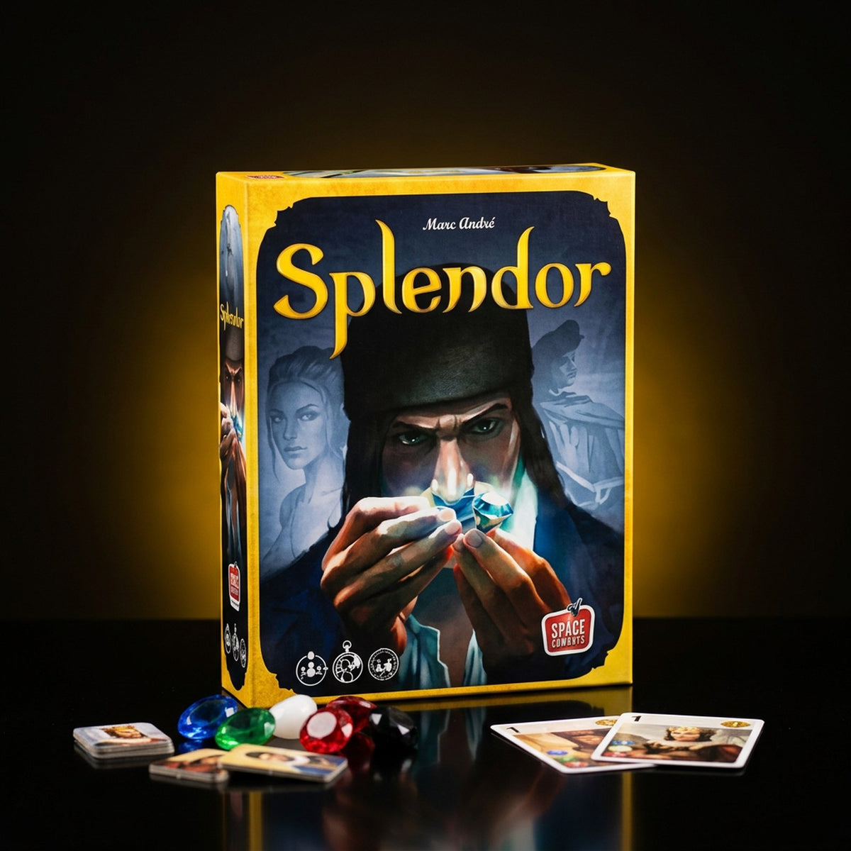 Splendor board game to rent with GURGUR