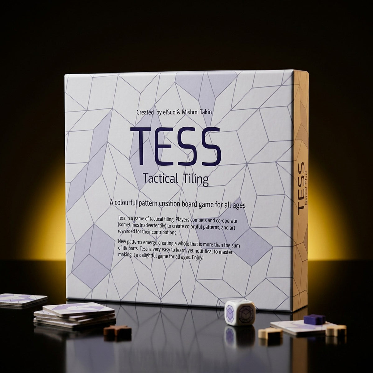 Tess board game to rent with GURGUR