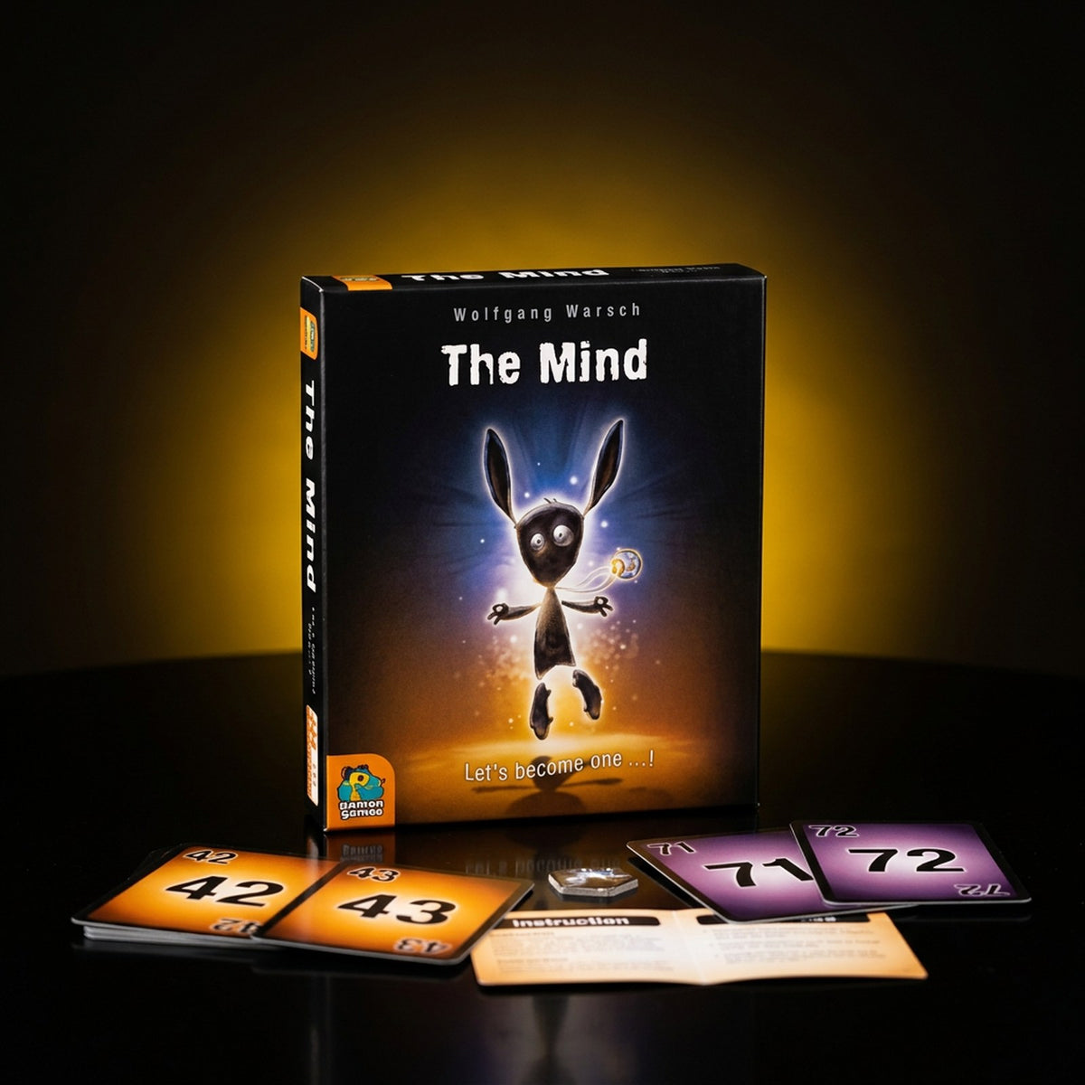 The Mind board game to rent with GURGUR