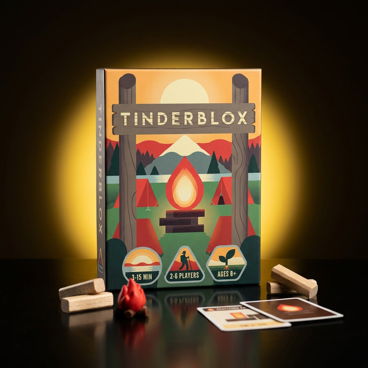 Tinder Blox board game to rent with GURGUR