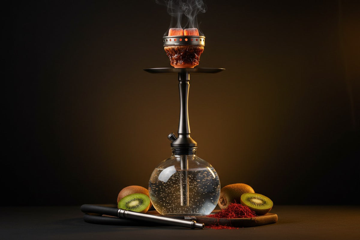 Kiwi Zafran hookah flavour by GURGUR, Kolkata